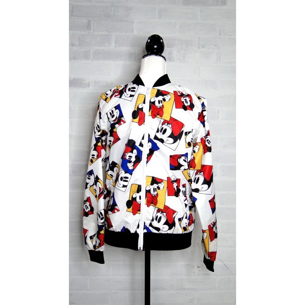 Disney Mickey‎ and Minnie Retro Bomber Jacket Size US Small